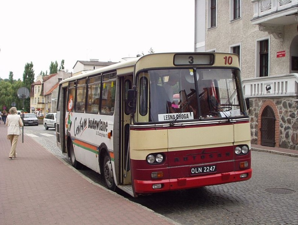 Autosan H9-35 #10 — kierunek Leśna Droga