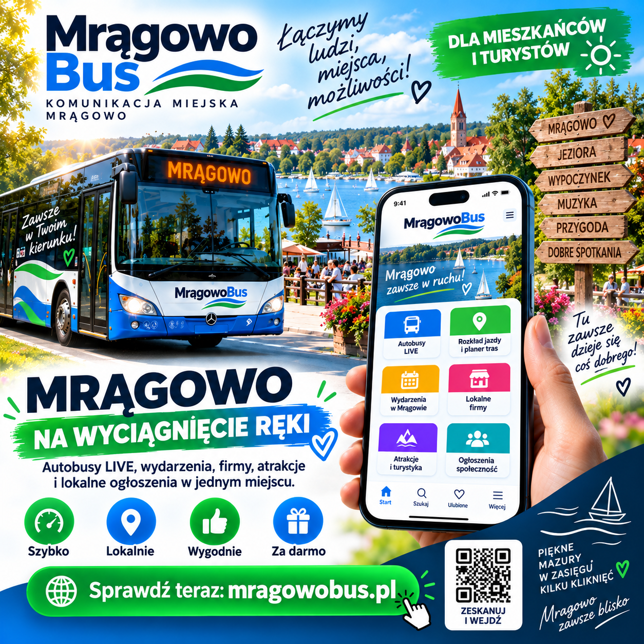 Mrągowo Bus — sprawdź, zaplanuj, odkrywaj